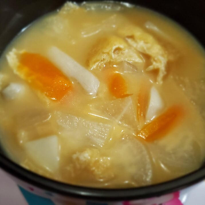 今日の猪汁・イノシシ汁(豚でもok)